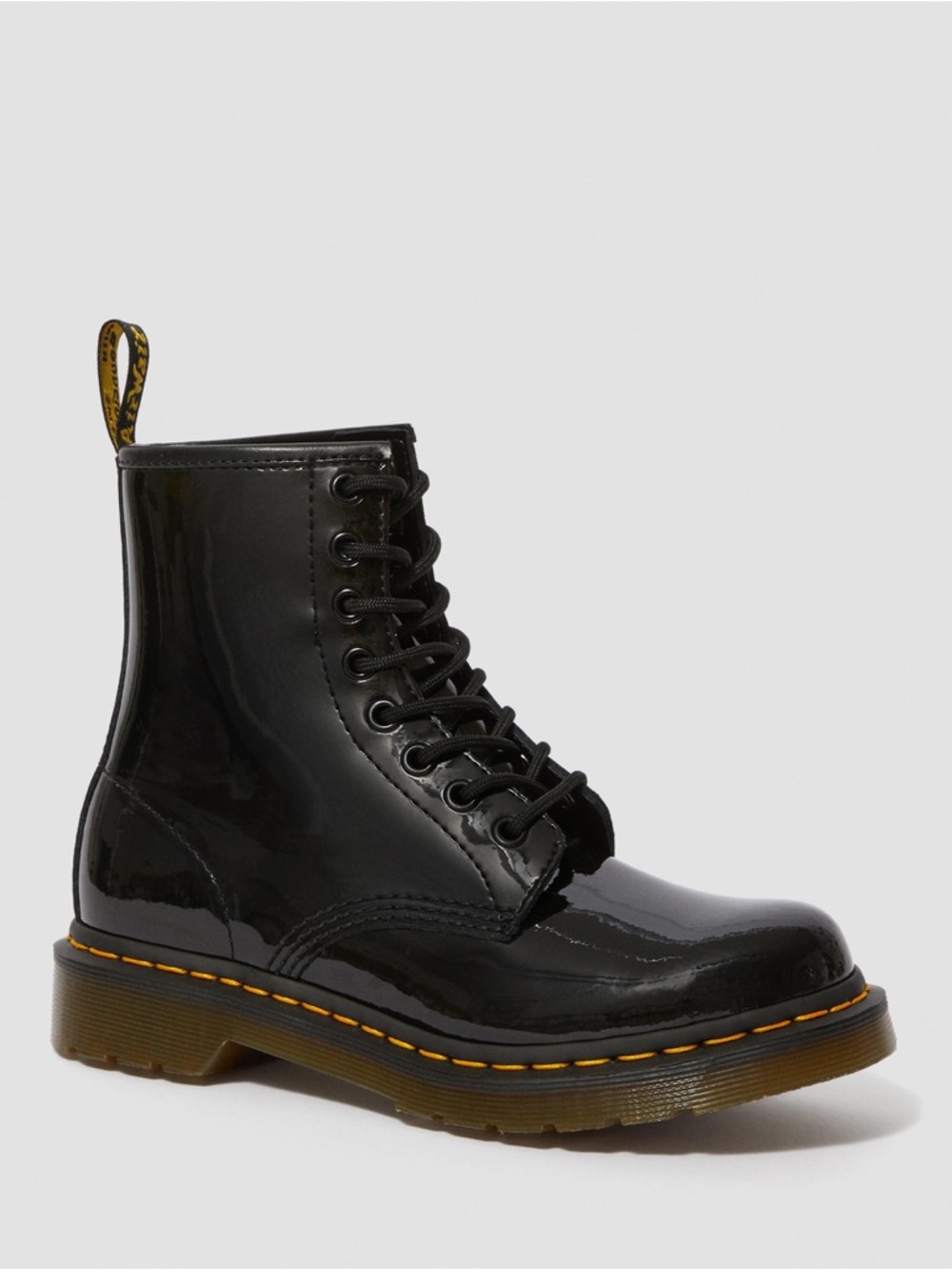DR. MARTENS 1460 Women's ‘Patent Lamper’ Leather Lace Up Boot